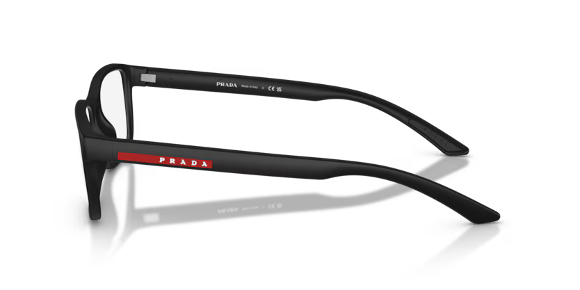 Prada Linea Rossa PS 06RV-Nero Effetto Gommato