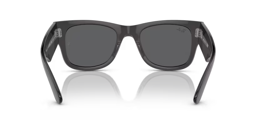 Ray Ban RB0840S–Mega Wayfarer–Nero trasparente