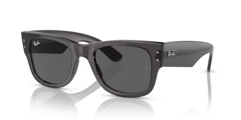 Ray Ban RB0840S–Mega Wayfarer–Nero trasparente