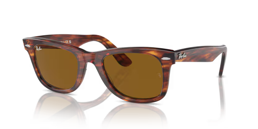 Ray-Ban 0RB2140 Wayfarer-Striato Havana