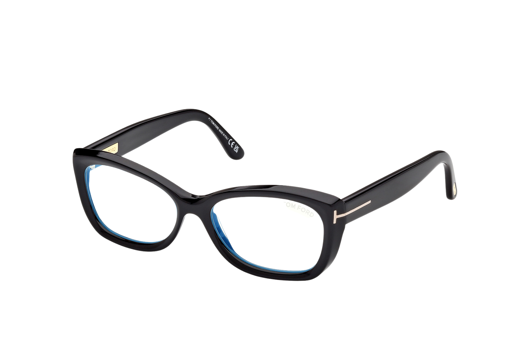 Tom Ford FT6046-B@55001-Nero Lucido