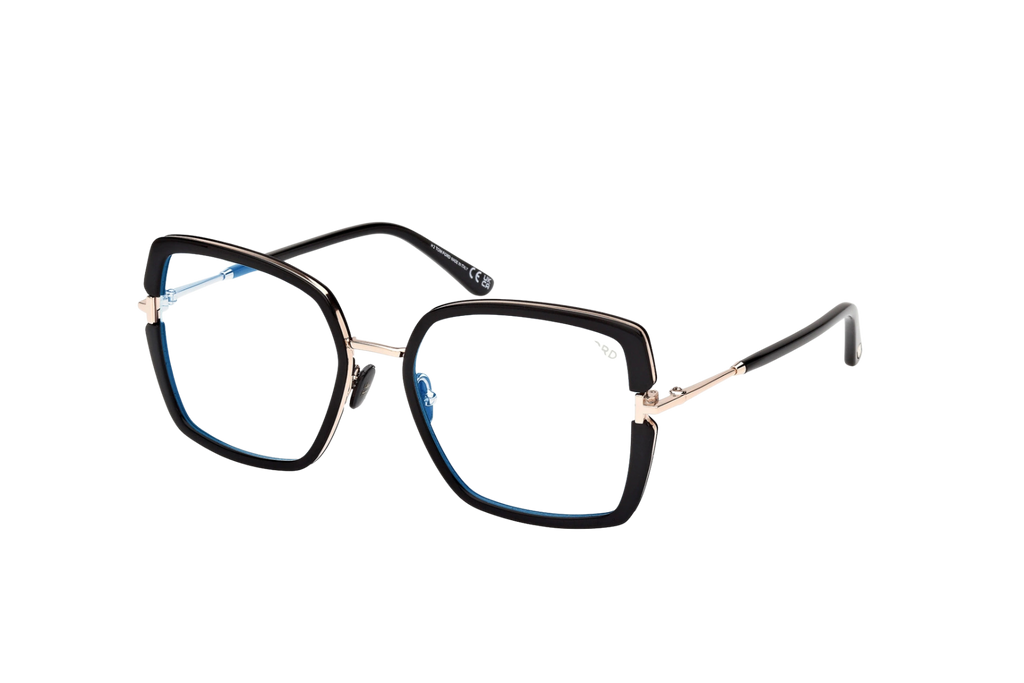 Tom Ford FT5985-B@55001-Nero Lucido