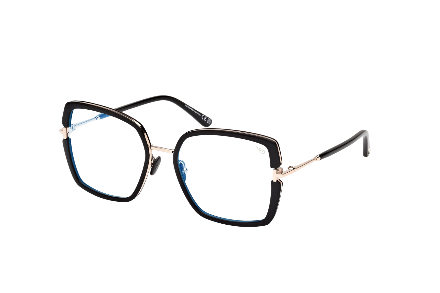 Tom Ford FT5985-B@55001-Nero Lucido