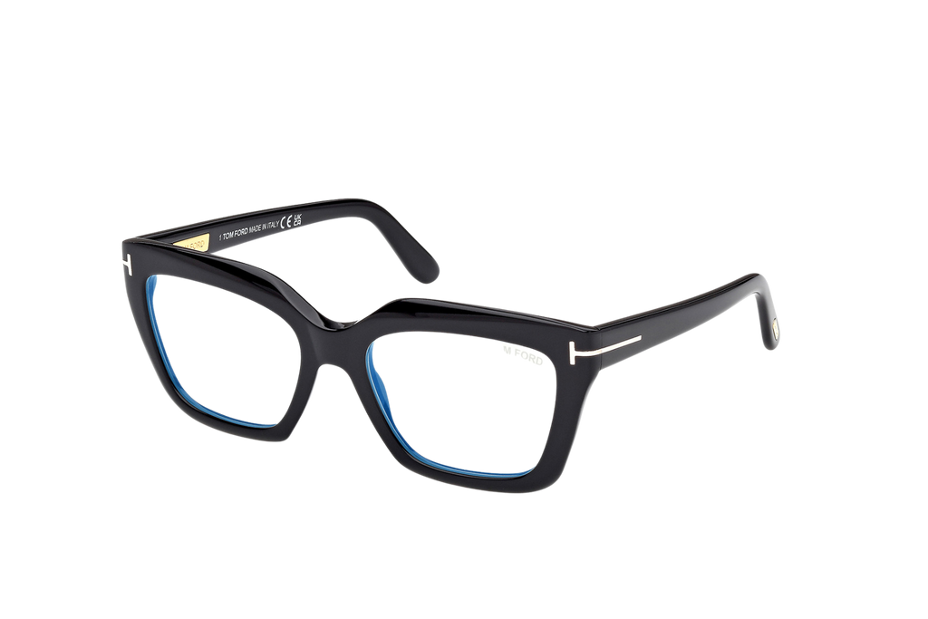 Tom Ford FT6093-B@53001-nero lucido