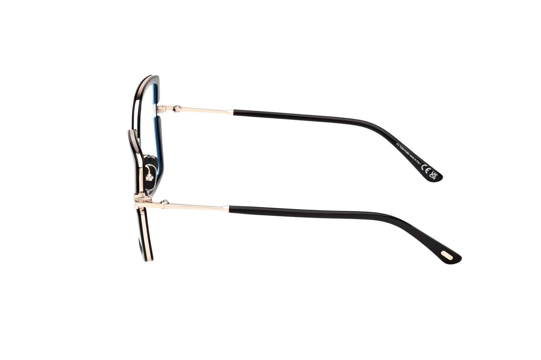 Tom Ford FT5985-B@55001-Nero Lucido
