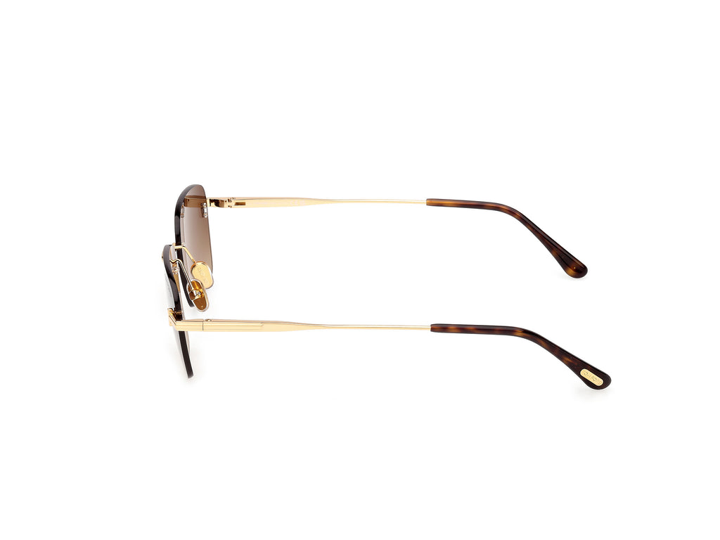 Tom Ford JAKE-02 FT1354 30F 54 Oro Endura Lucido