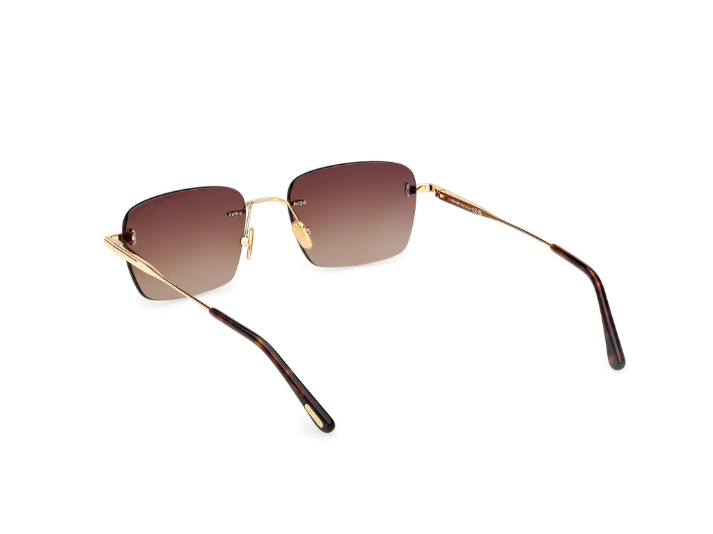 Tom Ford JAKE-02 FT1354 30F 54 Oro Endura Lucido