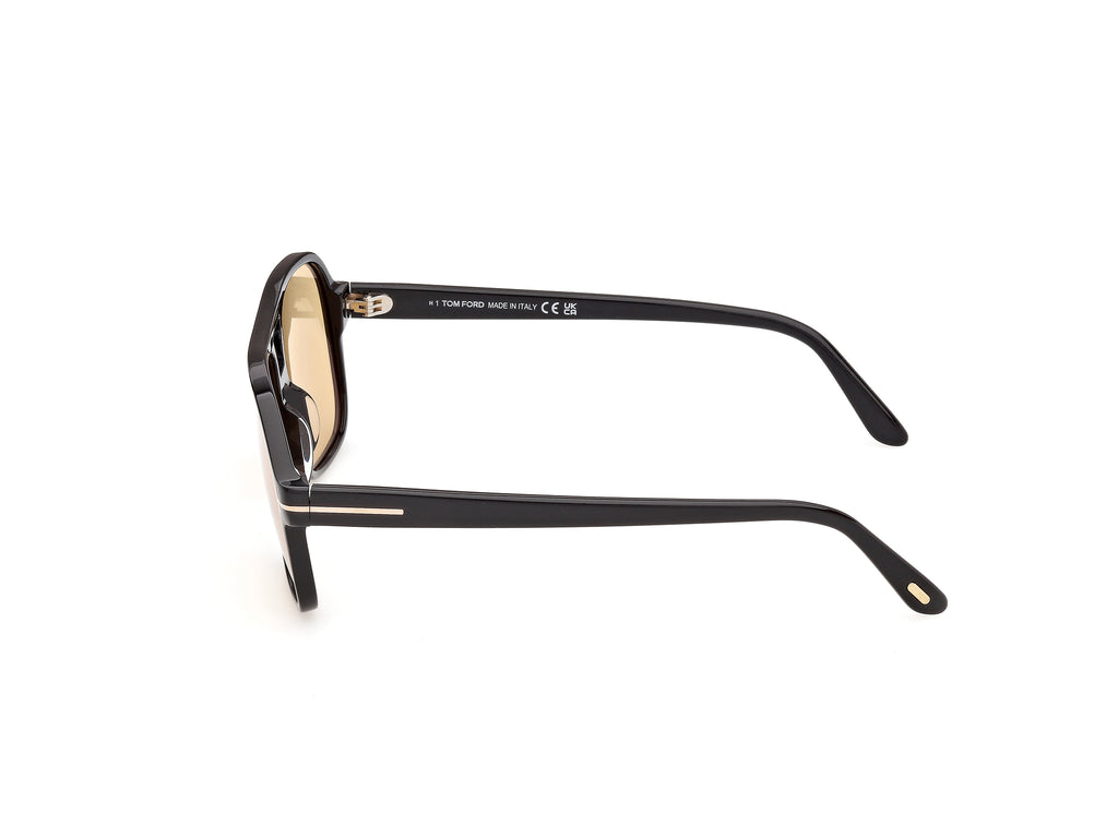 Tom Ford MADISON-02 FT1406 01E 60 Nero Lucido Fotocromatici