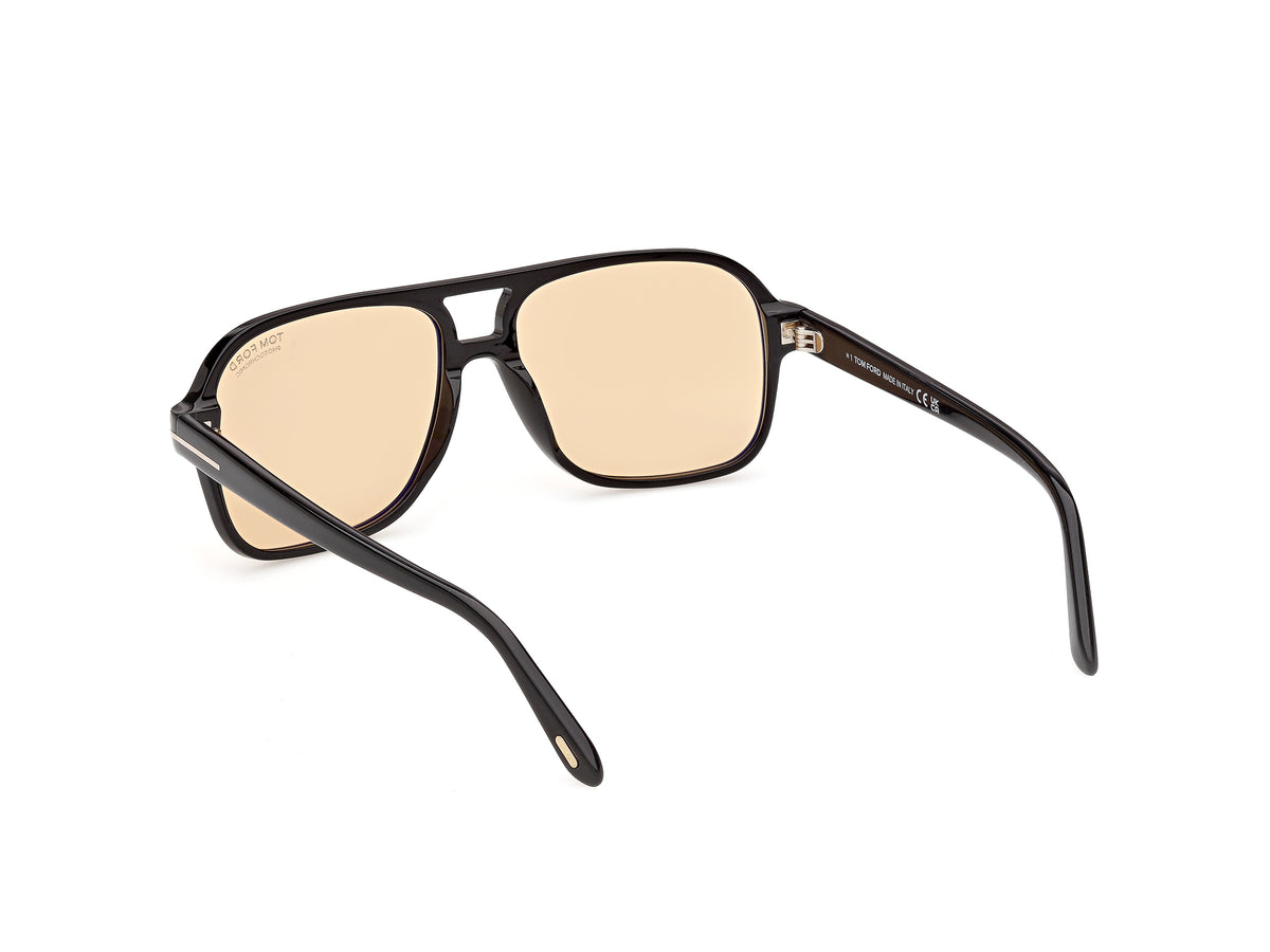 Tom Ford MADISON-02 FT1406 01E 60 Nero Lucido Fotocromatici