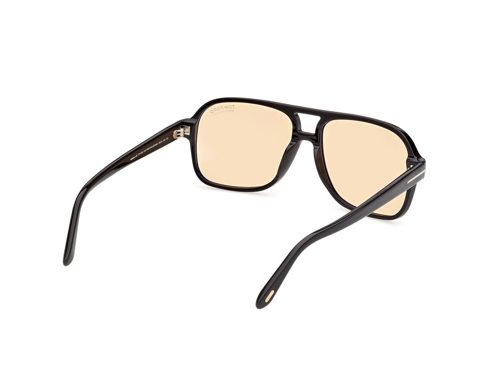 Tom Ford MADISON-02 FT1406 01E 60 Nero Lucido Fotocromatici