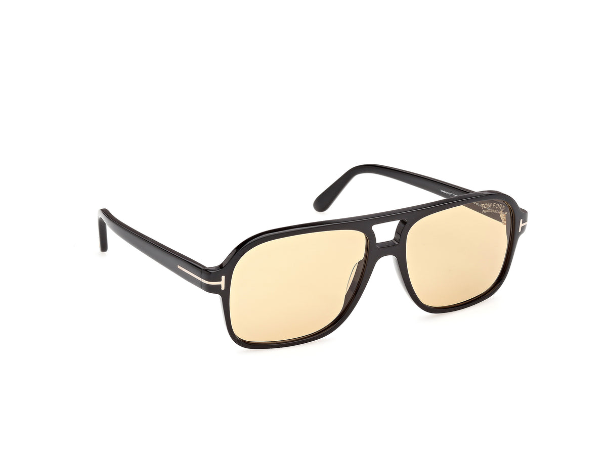 Tom Ford MADISON-02 FT1406 01E 60 Nero Lucido Fotocromatici