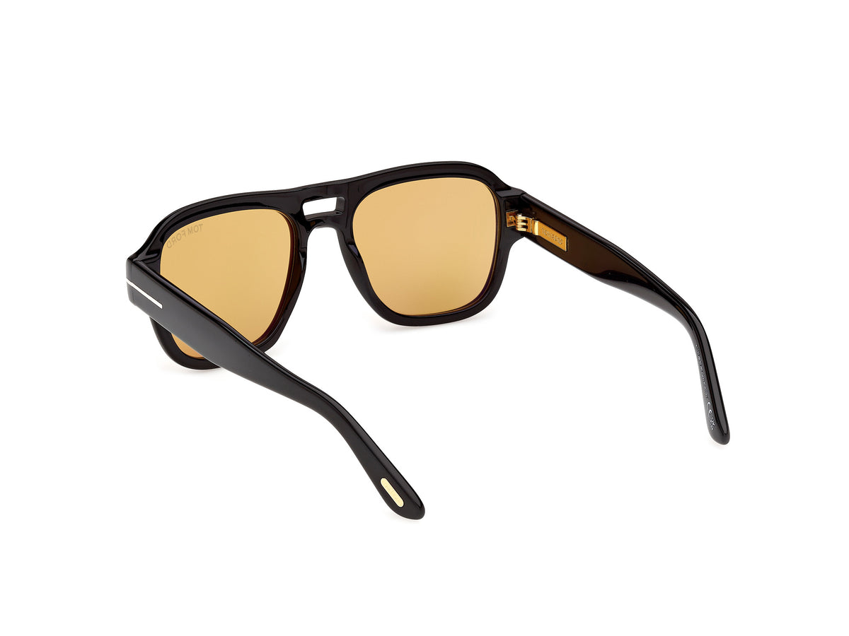Tom Ford MASON-02 FT1484 01E 54 Nero Lucido