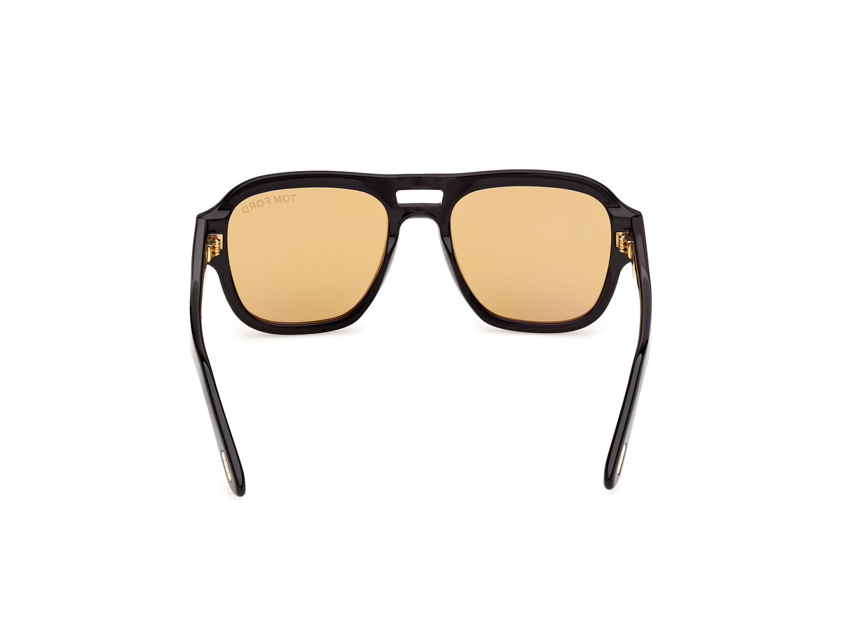 Tom Ford MASON-02 FT1484 01E 54 Nero Lucido
