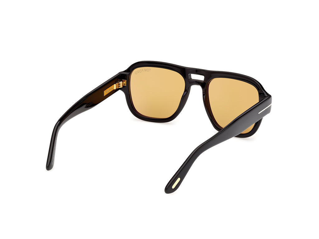 Tom Ford MASON-02 FT1484 01E 54 Nero Lucido