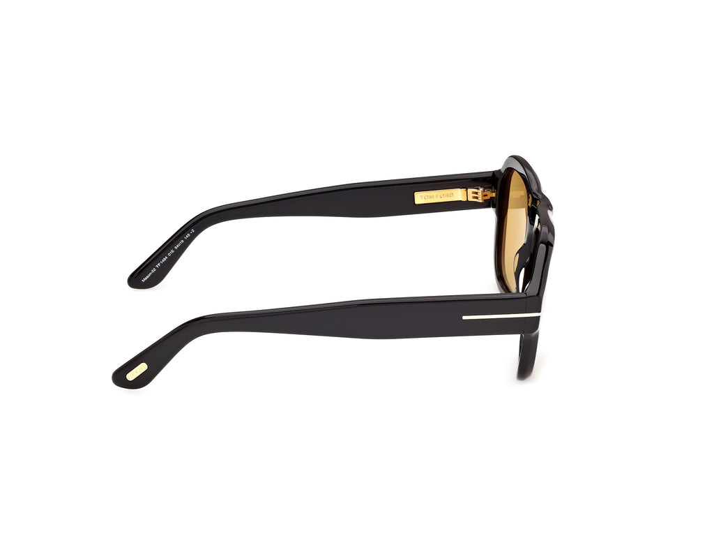 Tom Ford MASON-02 FT1484 01E 54 Nero Lucido