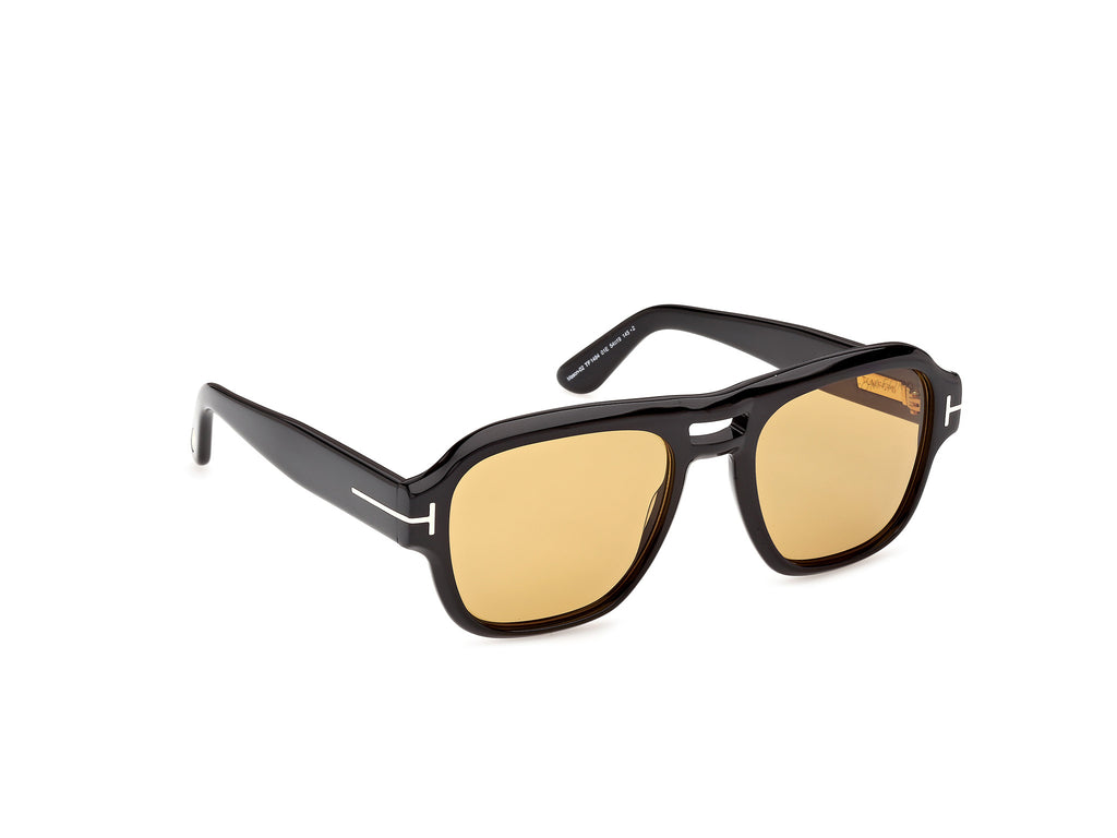 Tom Ford MASON-02 FT1484 01E 54 Nero Lucido