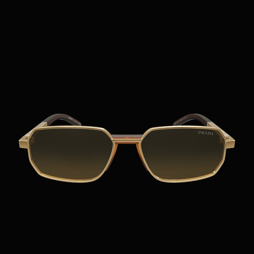 Prada PR D60S 5AK81B58 Oro/Tartarugato